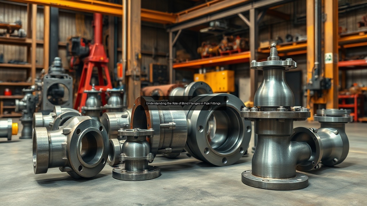 pipe flanged tube blind flange seal leaks